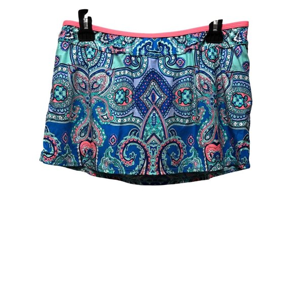 Alex Marie Womens Paisley Print Swimsuit Set With Skirt Bottoms Size 10-12 - Picture 4 of 8